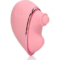 Loveline Tapping Heart - wiederaufladbarer Klitorisstimulator (pink)