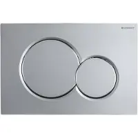 Geberit Sigma01 Betätigungsplatte für 2-Mengen-Spülung, rund, 115.770.JQ.5