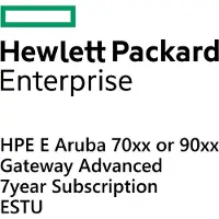 HP E Aruba 70xx or 90xx Gateway Advanced 7yr Subscription E-STU