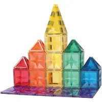 Cleverclixx Inventiv 110-teilig magnetisches Bauspielzeug,