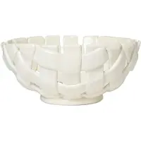Ferm Living - Plait Schale Ø24 Off-White