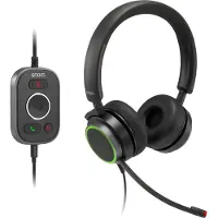 Snom A330D, Kabelgebunden, Büro/Callcenter, 20 - 20000 Hz, 220 g, Kopfhörer, Schwarz