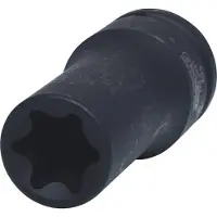 Ks Tools 455.0081, Steckschlüsselbuchse, 1 Kopf/Köpfe, 3/4", Verchromtes Molybdän, 90 mm, ISO 1174, DIN 3121
