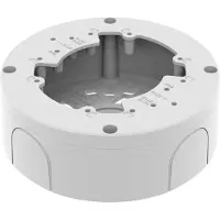 Hanwha SBV-140BW, Anschlussdose, Weiß, , QNV-C8083R/C9083R, QNV-C8011R/C8012/C9011R, QND-6011/21, QND-8011/21, QND-6012R/22R/72R/82R,..., Aluminium, 14,3 cm