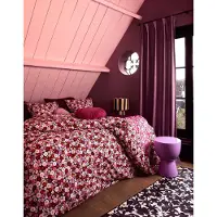 Essenza & Co Kissenbezug Mellow Millesfleurs Red (Perkal)-60 x 70 cm