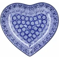 Bunzlau Castle Teller Herz Medium Lace
