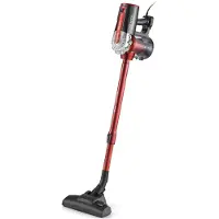 Ariete 2761/10, 2-in-1-Stabstaubsauger, Beutellos, Rot, 1 l, Aluminium, Trocken