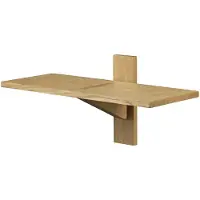 FDB Møbler - B100 Wandregal 23 x 50 cm, Eiche natur