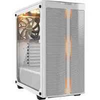 be quiet! Pure Base 500DX, Midi Tower, PC, Weiß, ATX, micro ATX, Mini-ATX, Acrylnitril-Butadien-Styrol (ABS), Stahl, Gehärtetes Glas, Blau, Grün, Rot
