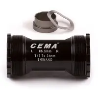 Cema Bracketas T47 Trek SRAM GXP-RVS-Zwart