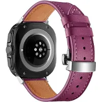 Cover-Discount Galaxy Watch Ultra (47mm) - Lederarmband Ersatz mit Butterfly Verschluss