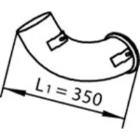 DINEX Auspuffrohr DIN81730