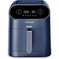 Rohnson Heißluftfritteuse R-2859B 7 l digitale Steuerung 6 Programme 1800 W einstellbare Temperatur
