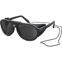 SCOTT - Sonnenbrillen - Cervina Black Grey aus Leder - schwarz
