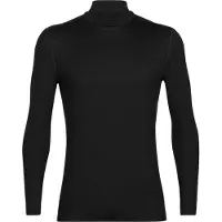 Icebreaker Unterhemd 260 Tech LS Turtleneck Herren Black-S