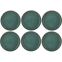Bitz Frühstücksteller Gastro Green / Green 21 cm (6er Set)