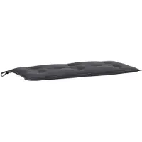 vidaXL Gartenbank-Auflage Melange Anthrazit 100x50x7 cm Stoff