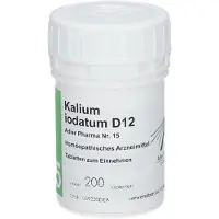 Adler Pharma Biochemie Adler 15 Kalium jodatum D 12 T 200 St