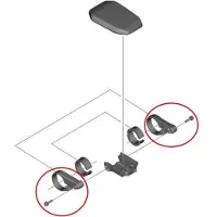 Shimano Befestigungsschelle für E-BIKE SYSTEMS Display - rechts & links, ca. ....
