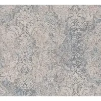 Living Walls Vliestapete "Mata Hari" Barock Glitzermuster ornamental leicht strukturiert Vintagetapete Tapete Barock Tapeten Wohnzimmer Schlafzimmer Küche Flur