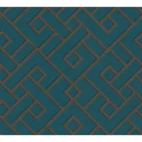 Metropolis By Michalsky Living Vliestapete "Change is good, Magic Meander" Motiv geometrisch grafisch leicht strukturiert Designertapete Tapete Geometrisch Tapeten Wohnzimmer Schlafzimmer Flur