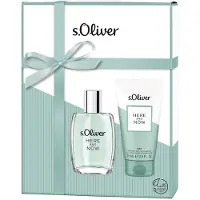 s.Oliver Here and Now for Men Eau de Toilette 30 ml Set mit Shower Gel