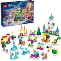 LEGO Disney Princess Adventskalender 2024, Bauspielzeug mit 5 Mikro-Spielfiguren, Adventsbauset für Kinder, fantasievolle Geschenkideen für Mädchen und Jungen ab 5 Jahren, Weihnachtsgeschenk 43253