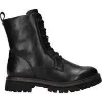 Marco Tozzi Damen Stiefelette Combat Boot 2-25207-43, Größe:39 EU, Farbe:Schwarz