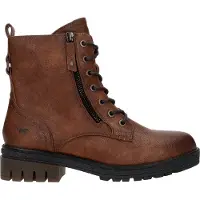 Mustang Veterschoenen Hoog Veterschoenen Hoog - cognac - Maat 37