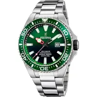Festina Herren Uhr Casual Edelstahl Armbanduhr silber UF20663/2
