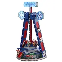 Lemax The spinning snowflake with 4.5v adaptor Weihnachtsfigur (wit)