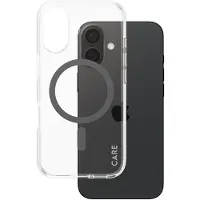 PanzerGlass Apple iPhone 16 Hülle - Recycelter Kunststoff - - Backcover/Hard Case - Schwarz