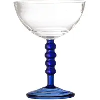 Bloomingville Noemi Cocktailgläser blau 6er-Set – 82068208