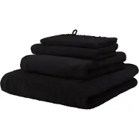 Aquanova Badehandtuch London Schwarz (70 x 130 cm)