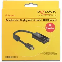 DeLOCK 62613 Mini Displayport Auf Hdmi Adapter