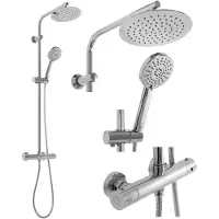REA Duschgarnitur Bliss Thermostat Chrome