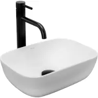REA Aufsatzwaschbecken Belinda Mini Oval White