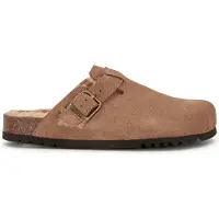 Scholl Clog Olivier F New Suede Sa Herren Taupe-Schuhgröße 43