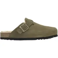Scholl Clog Olivier F New Suede Sa Herren Khaki-Schuhgröße 39