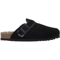 Scholl Clog Olivier F New Suede Sa Herren Black-Schuhgröße 39