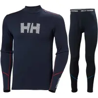 Helly Hansen Lifa Merino Midweight Pant, Herren, Navy
