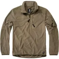 Brandit Troyer Ripstop Fleece Mit Halbem Reißverschluss