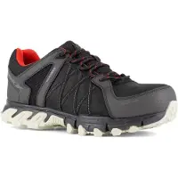 Reebok Trailgrip Safety, Männlich, Erwachsener, Sicherheits-Sneakers, Schwarz, Tunnelzugverschluss, EN ISO 20345, S3