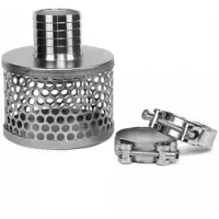 Bradas Saugkorb aus verzinktem Stahl mit 2 GBS-Klemmen 2 1/2"