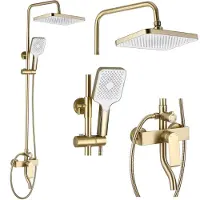 REA Duschgarnitur My2061-77Gg Hass Brush Gold