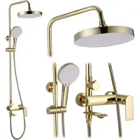 REA Duschgarnitur Veneta Gold