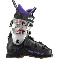 Salomon - All-Mountain Skischuhe - Shift Alpha Boa 95 W Black/Ultra Violet/Ultra Violet für Damen aus Wolle - Größe 42 2/3-43 1/3 - schwarz