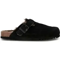 Scholl Clog Olivier F New Suede Sa Herren Black-Schuhgröße 43