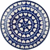Bunzlau Castle Teller Plat Blue Valentine (19,5 cm)