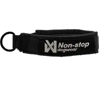 Non-Stop Dogwear Halsband Solid Collar WD schwarz, Größe: 40